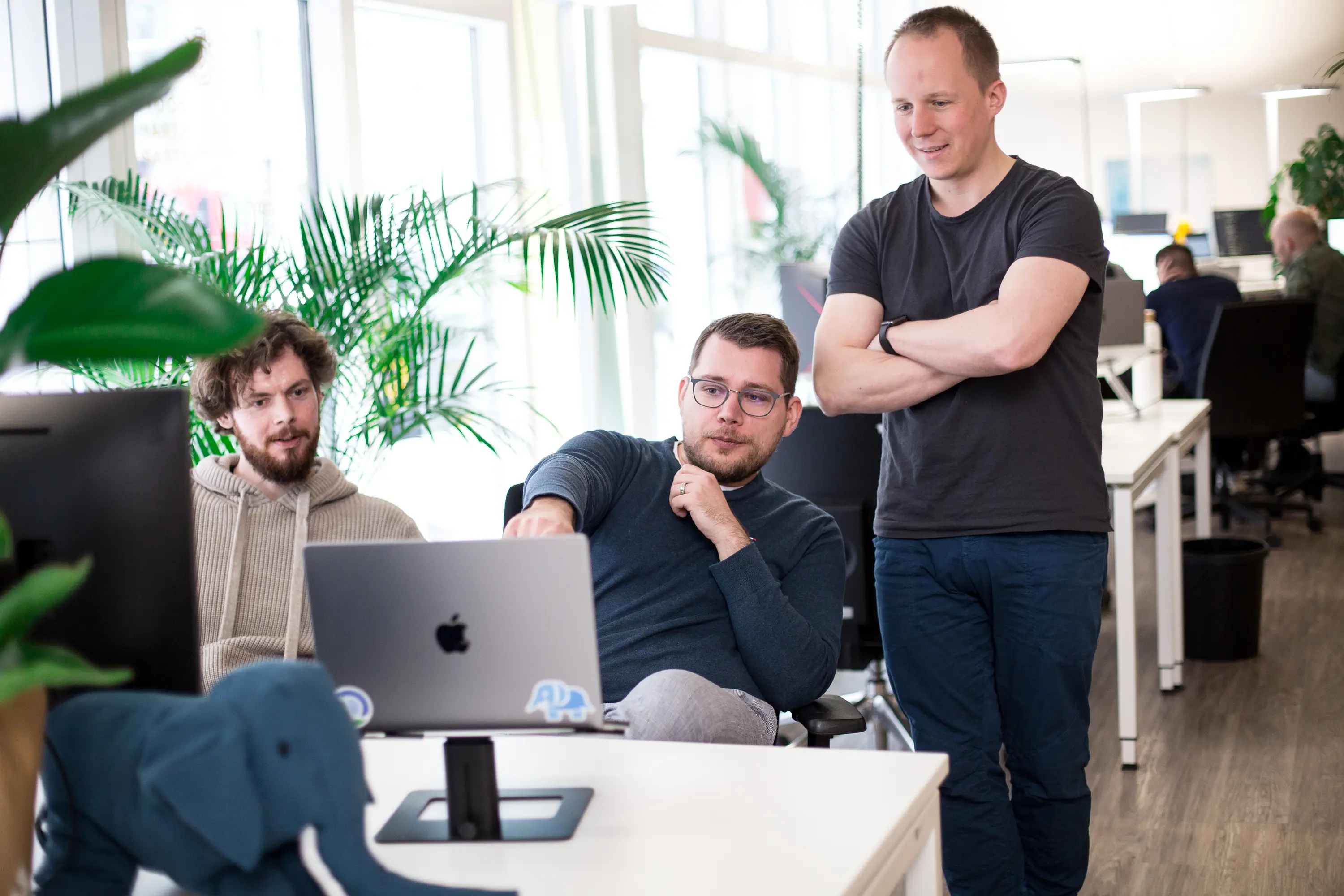 Das Team der schnaq GmbH